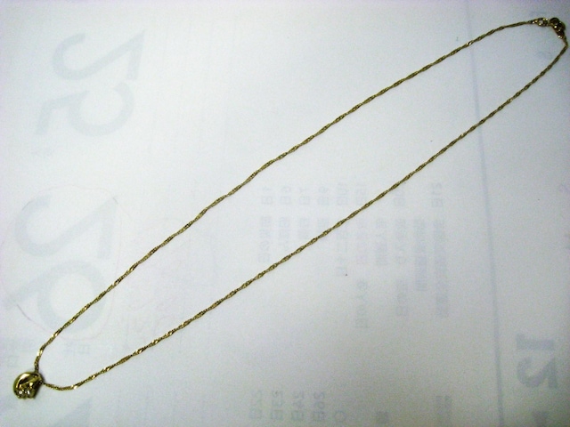 K18 18 XN[ lbNX _C2v` 0.02ct 38cm  ANZT[/v 