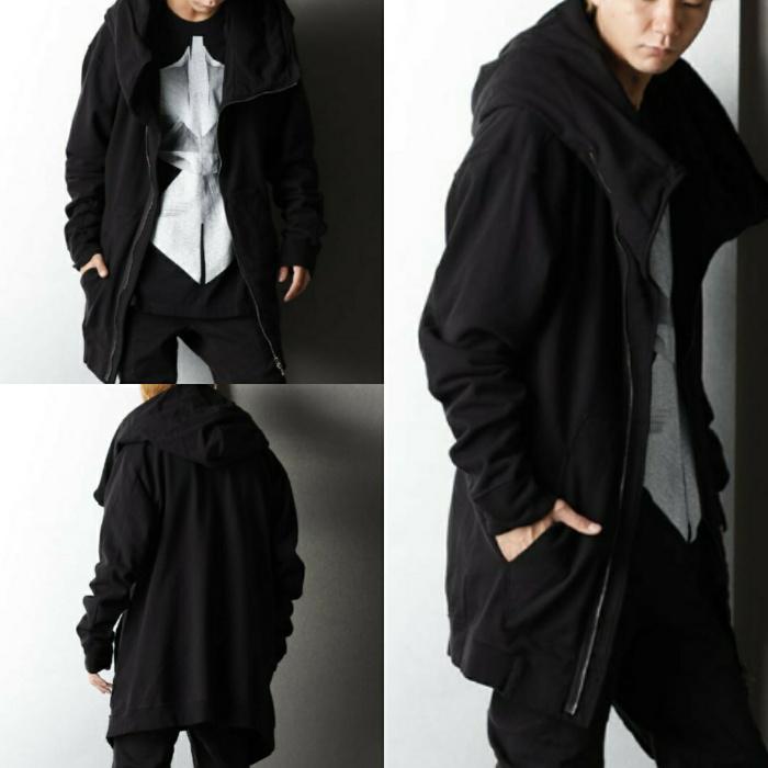 新品JULIUS ユリウス PADDED ZIP HOODIE ジップパーカー 1