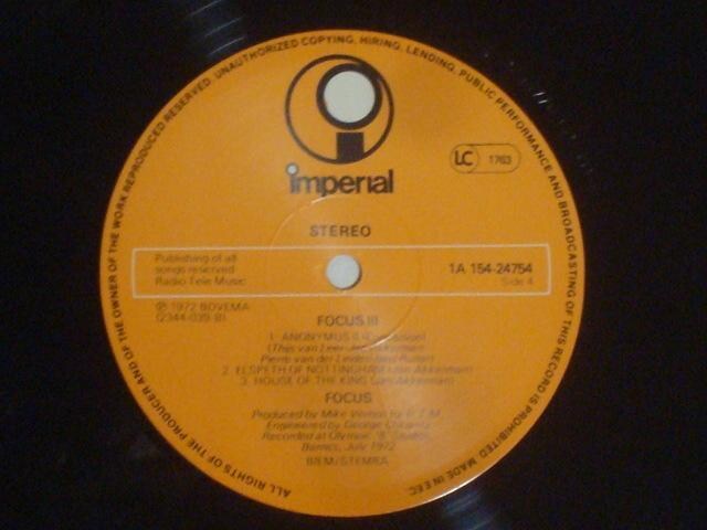 FOCUS 3 / FOCUS EECՂQLP  CD/DVD/rfI 