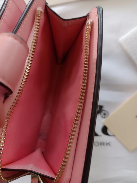 COACH キャンディ柄 2つ折り財布 飴 希少 ピンク 2020-21年秋冬新作 新品 COACH 二つ折り財布 シグネチャー