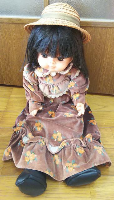 【10％OFF】 昭和レトロラブドールアンサイズ約55cm抱き人形Dollオオイケ大池 人形