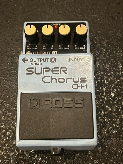 Boss CH-1  SUPER Chorus {X@X[p[@R[X@i@i 