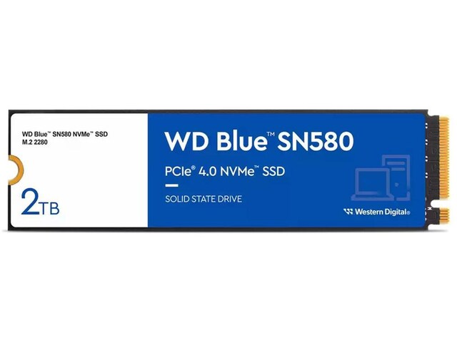 WESTERN DIGITAL@WD Blue SN580 NVMe WDS200T3B0E 