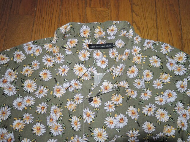 HYSTERIC GLAMOUR qXebNO}[ DAISY SKULL I[vJ[Vc L XJt[   uh 