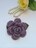 ハンドメイド ブローチ コサージュ 薔薇 コットン アナスイ好き