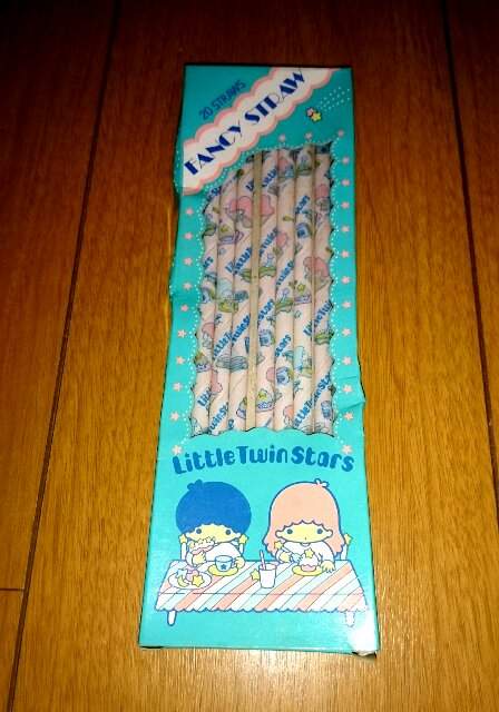 初期 レア 1976 キキララ ストロー ケース 入り 当時物 サンリオ 初期 レア 1976 キキララ ストロー ケース 入り 当時物 サンリオ