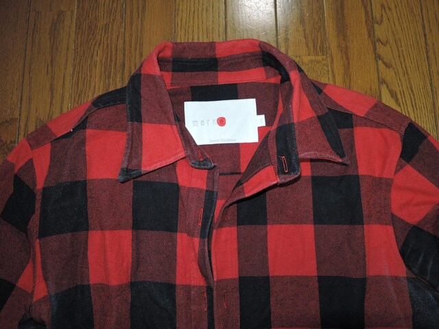 marka }[J ubN `FbNVc 2 ԍ XJ JtX{^ WIRED SHIRTS LONG SLEEVES  jt@bV 