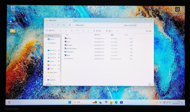 TOSHIBA dynabook Corei7 8GB SSD256GB u[C Windows11 Office  PC{/Ӌ@ 
