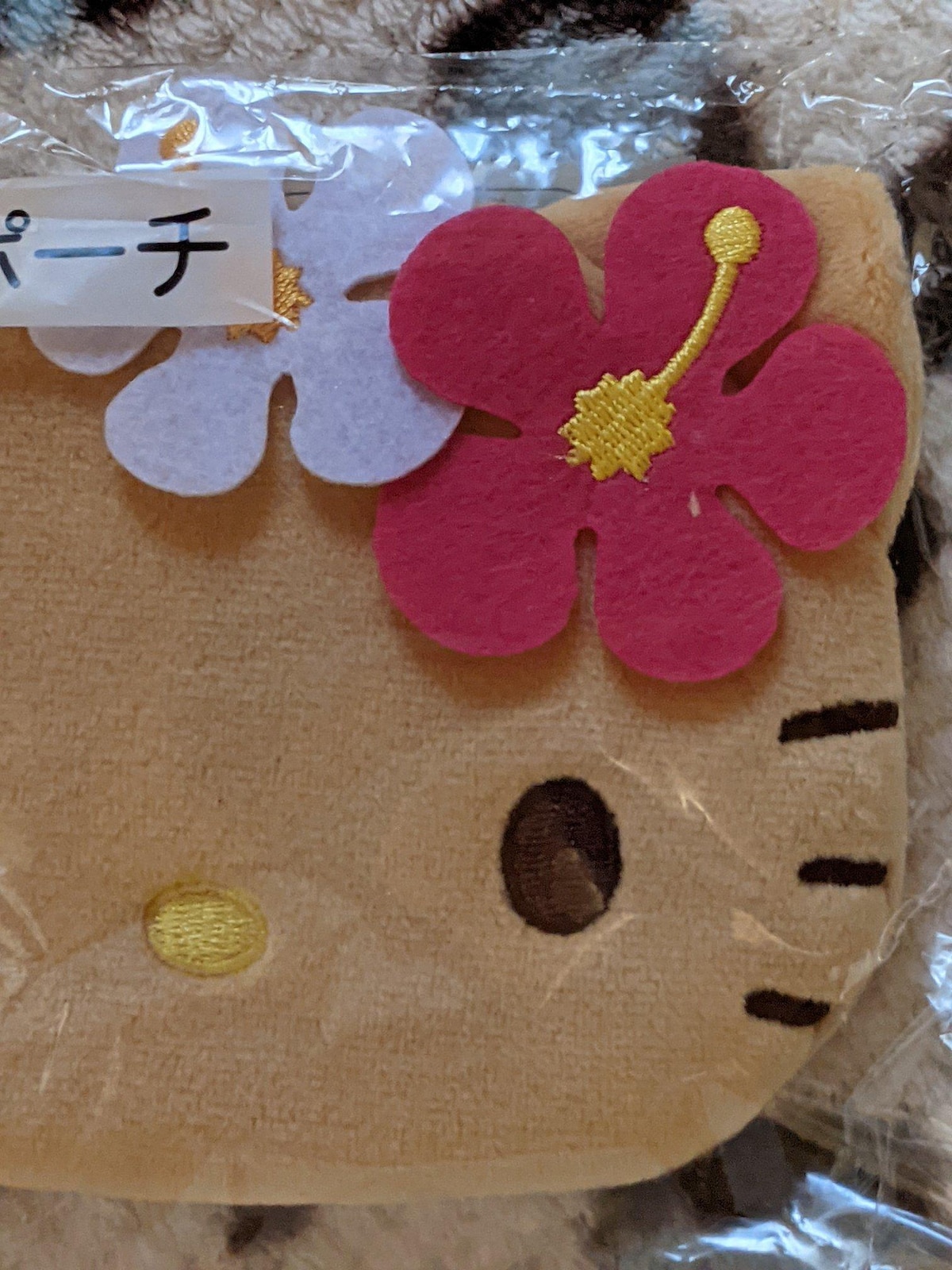 b*u様 ちびっとも　キティくじ　日焼け　顔形ポーチ　ポムポムプリン ハローキティ - りぃたん様専用 1番くじ 日焼けキティ 顔型