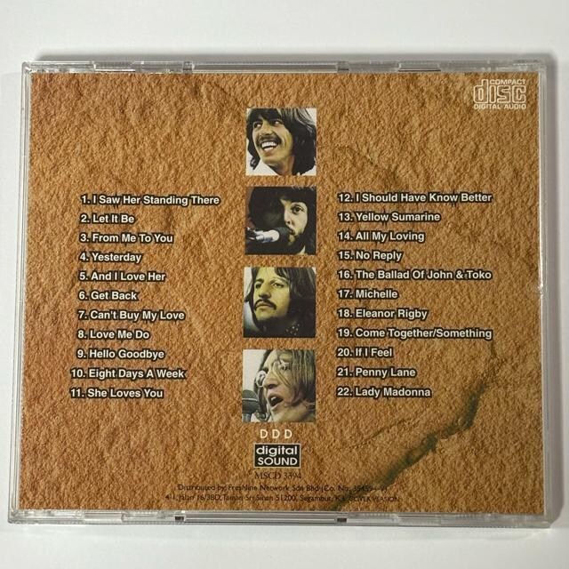 The Beatles Let It Be Volume 1 Greatest Hits  CD/DVD/rfI 