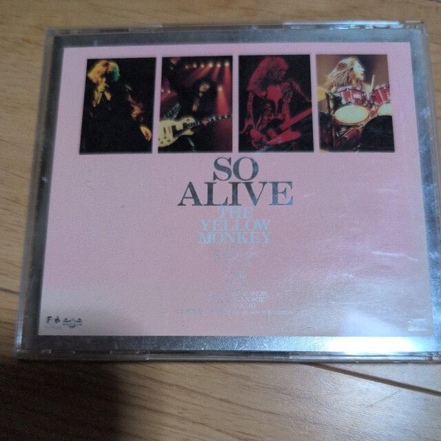 SO ALIVE  CD/DVD/rfI 