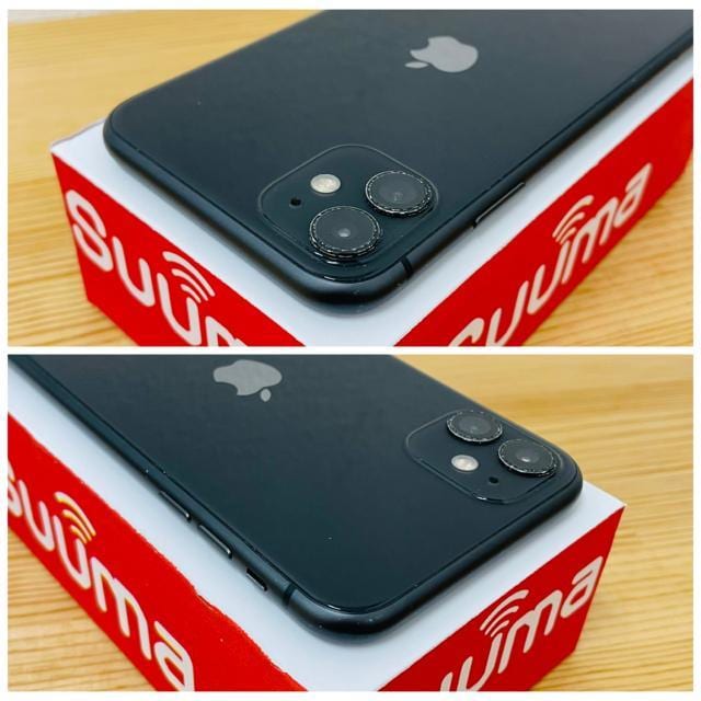 C 100% iPhone 11 128 GB SIMt[ ubN {  Ɠd/AV 