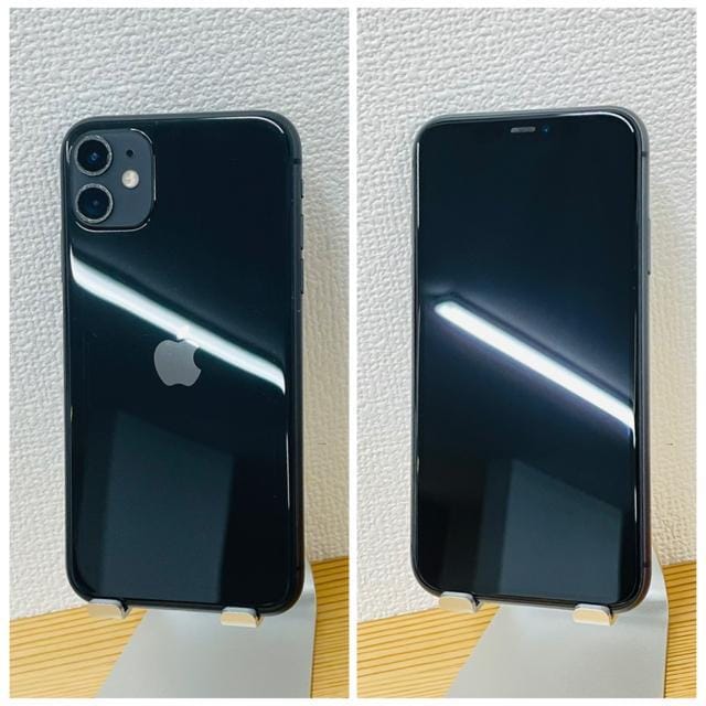 C 100% iPhone 11 128 GB SIMt[ ubN {  Ɠd/AV 