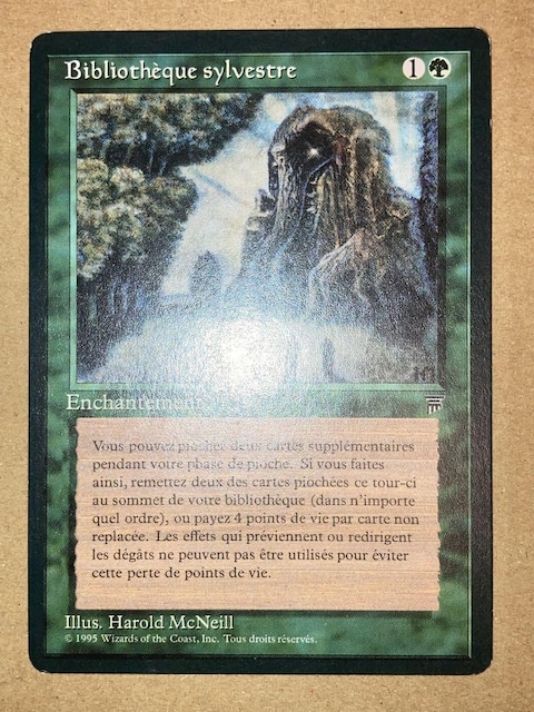 MTG LEG X̒mb/Sylvan Library C^A 1   g[fBOJ[h 