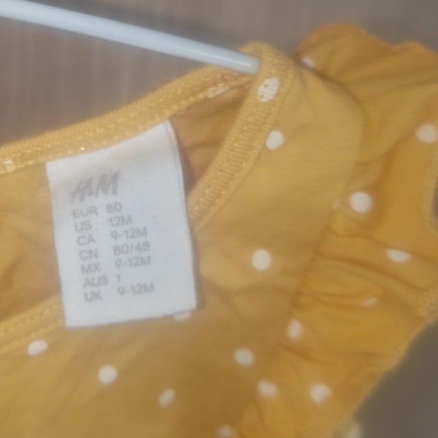 H&M }X^[hJ[̃hbgs[X TCY80   uh 