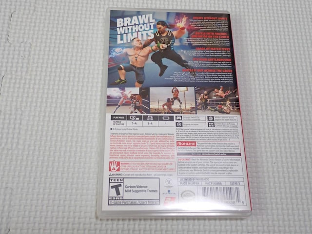 SWITCHWWE 2K BATTLE GROUNDS CO kĔ {\L  Q[{/\tg 