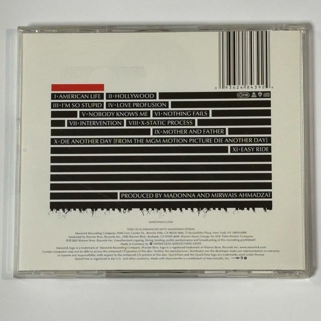 MADONNA / American Life  CD/DVD/rfI 