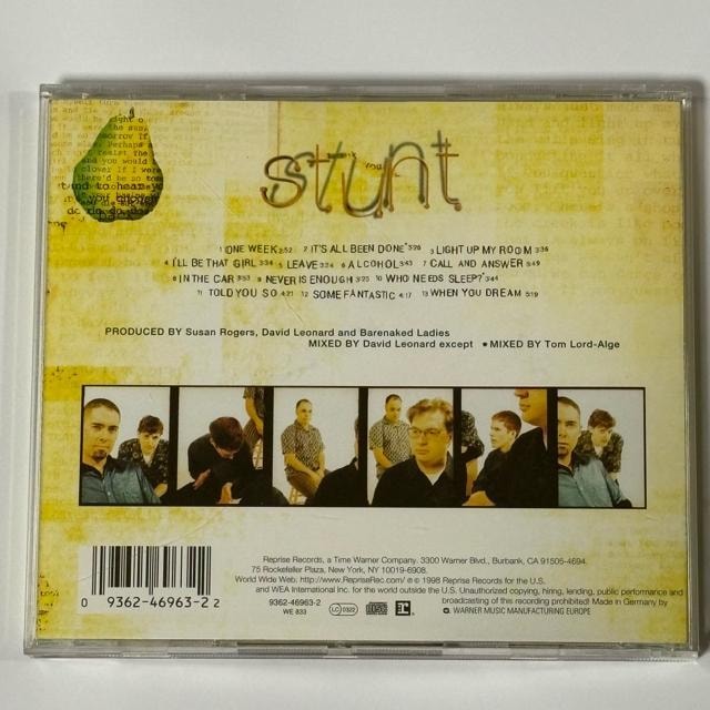 barenaked ladis / Stunt  CD/DVD/rfI 
