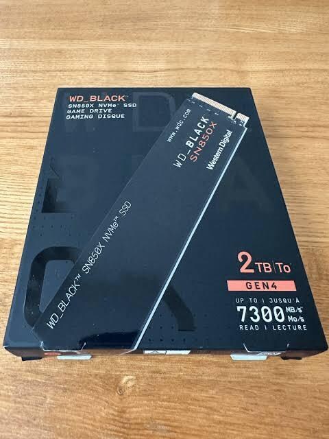 WD_Black SN850X NVMe SSD WDS200T2X0E 