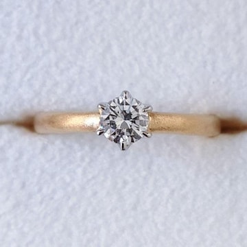 agete AKbg _Ch O K18YG Pt900 0.224ct F VS-2
