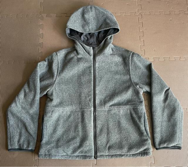 G2594*UNIQLOユニクロ☆中綿☆フリース☆ジャケット☆ブルゾン☆グレー G2594*UNIQLOユニクロ☆中綿☆フリース☆ジャケット☆ブルゾン