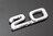 ☆2,0エンブレム/メッキ