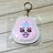 新品 おぱんちゅうさぎ サガラ刺繍キーホルダー ストラップ
