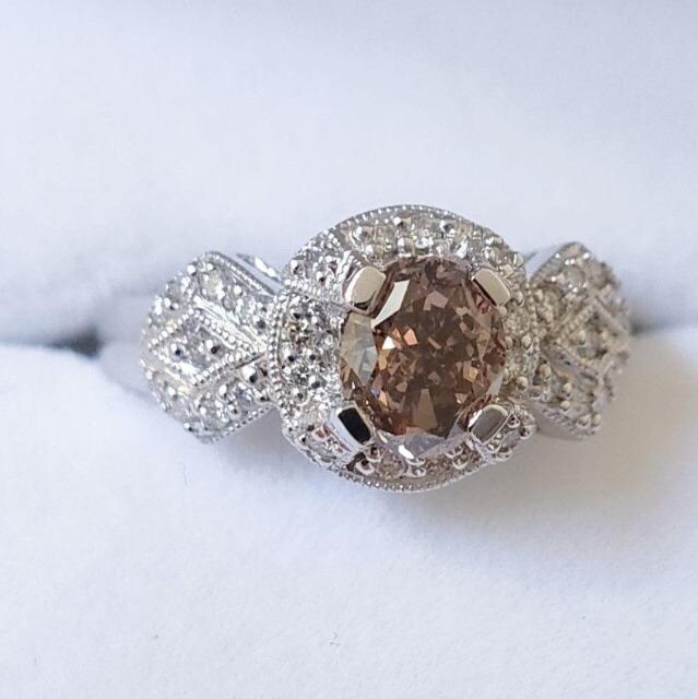 uE_Ch ~ł O K18WG 1.072ct 0.20ct 4.8g  ANZT[/v 