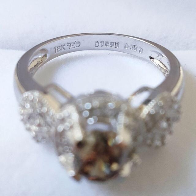 uE_Ch ~ł O K18WG 1.072ct 0.20ct 4.8g  ANZT[/v 