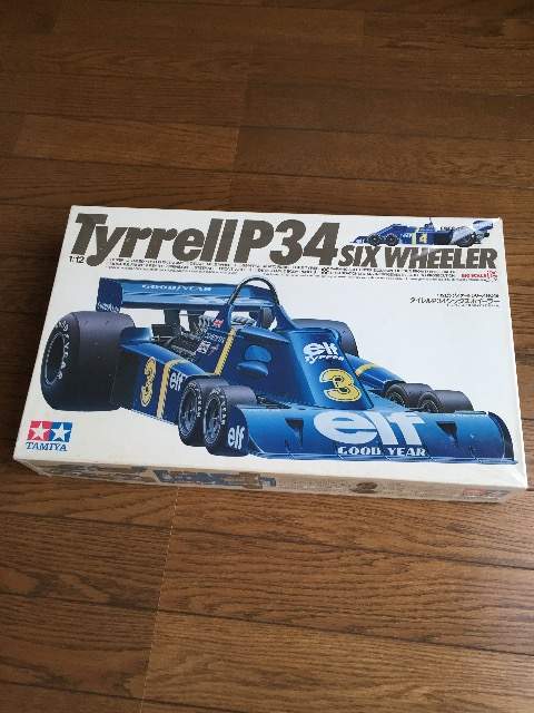 Tyrrell P34 SIX WHEELER 1/12 ビッグスケールシリーズ 1/12 Tamiya Tyrrell P34 Six Wheeler Race Car Plastic Model