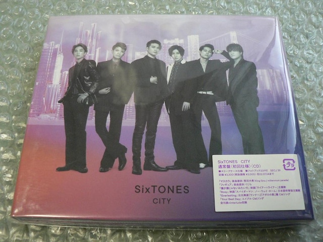 SixTONES^2ndAowCITYxyʏՁFvXdlzS19Ȏ^CD^20PtHgubNX[uP[Xt   CD/DVD/rfI 