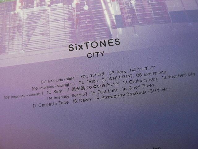 SixTONES^2ndAowCITYxyʏՁFvXdlzS19Ȏ^CD^20PtHgubNX[uP[Xt  CD/DVD/rfI 