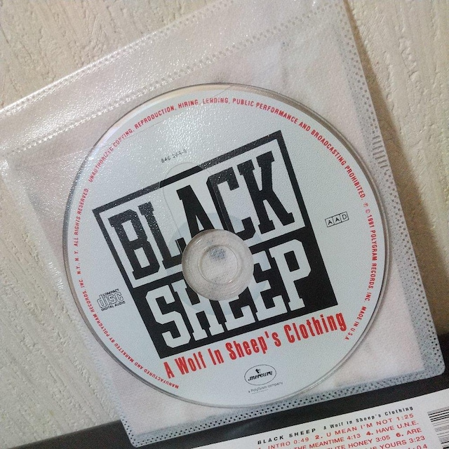 BLACK SHEEPwA Wolf In Sheep's Clothingx  CD/DVD/rfI 