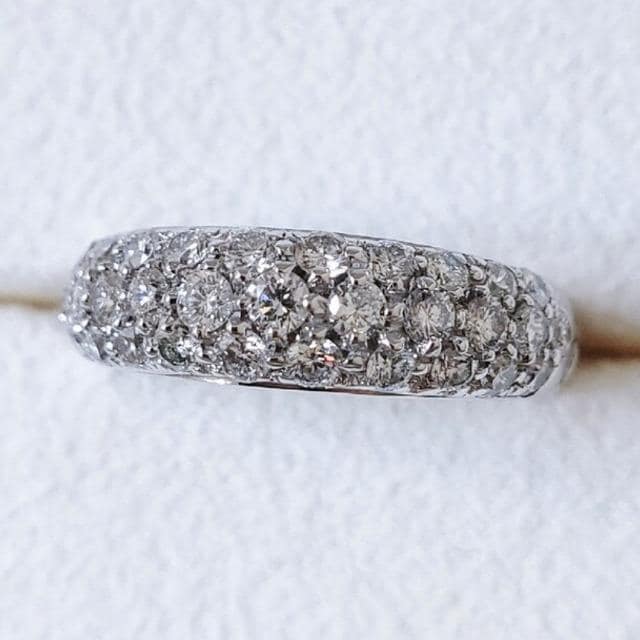 X^[WG[ _Ch pF O K18WG 1.00ct 5.2g  uh 