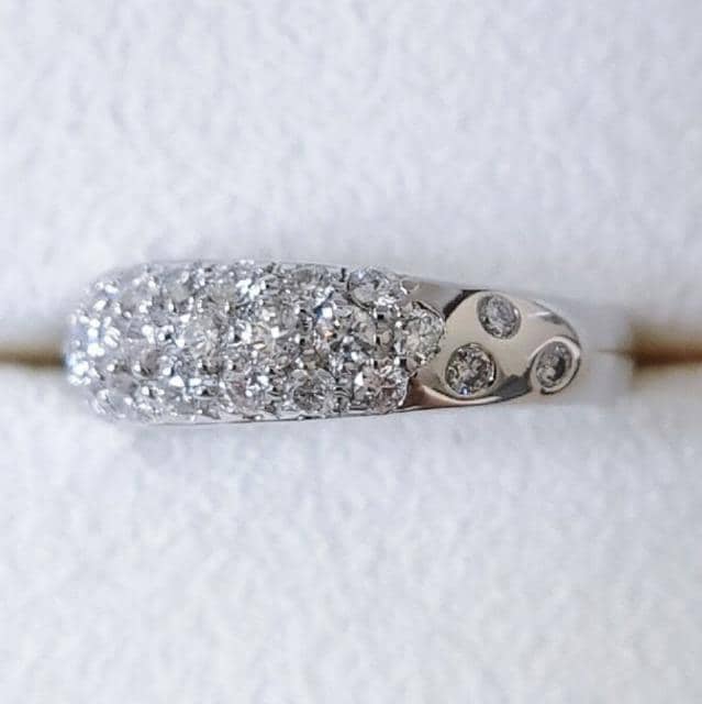 X^[WG[ _Ch pF O K18WG 1.00ct 5.2g  uh 