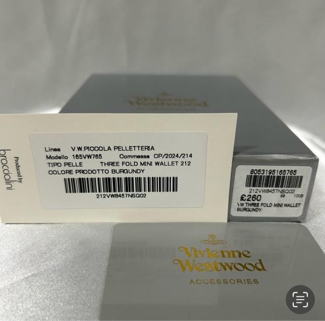 VigpVivienne Westwood ܂zBURGUNDY  uh 