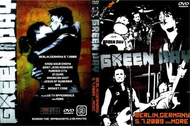 GREEN DAY BERLIN,GERMANY 5.7.2009 O[EfC   CD/DVD/rfI 