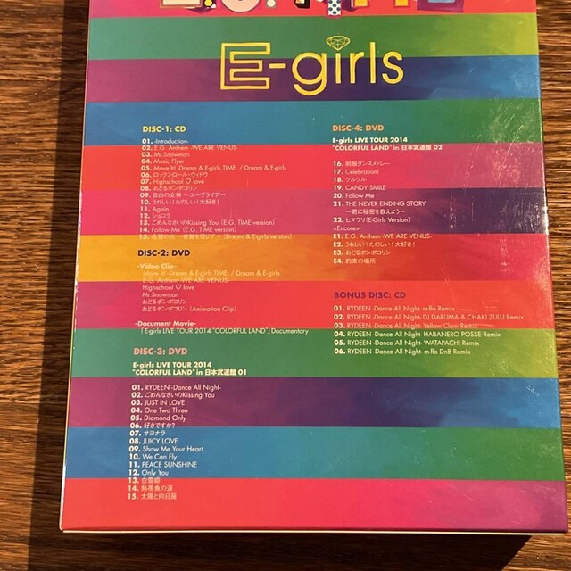 yE-girlsz3Zbg  CD/DVD/rfI 