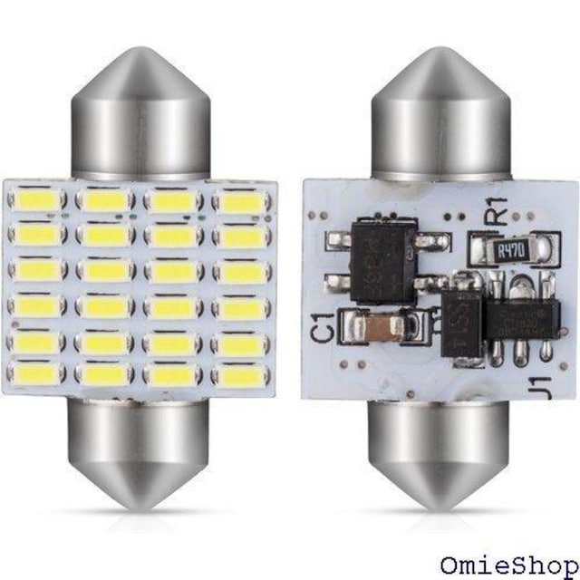 GOSMY T10 31mm LED 24A [ K-6500K 12V-24VΉ ԌΉ 2Zbg 102  /oCN