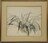 絵画 日本画 濤哉 水仙図 色紙絵 真作保証 原画
