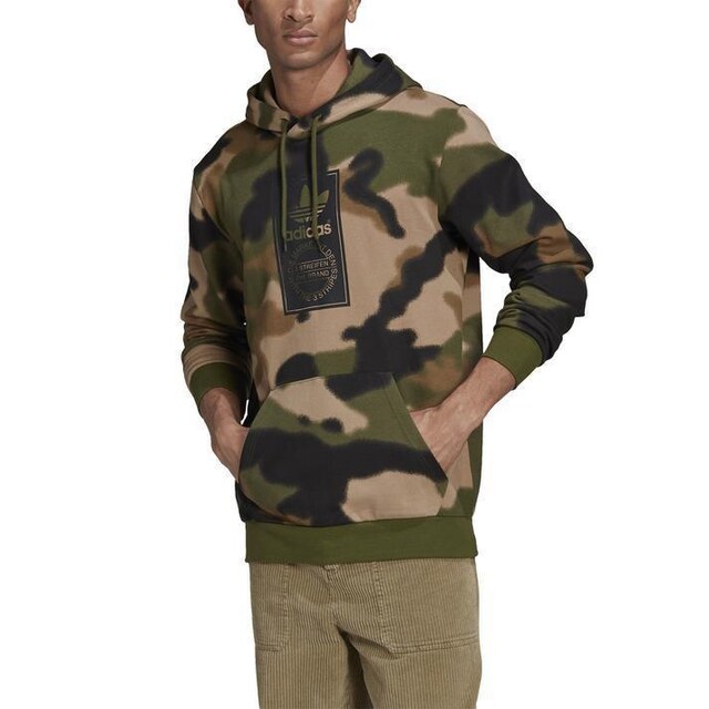 Vi adidas originals AfB_XIWiX M CAMO AOP HOODIE I[I[o[ p[J[ S  uh 