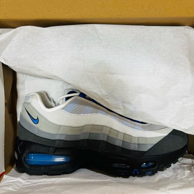 27cm Nike Air Max 95 OG Big Bubble "Cool Grey/Blue Spark"  uh 