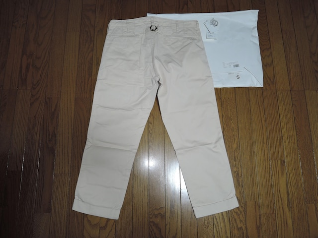 VISVIM rYr HIGHER-WATER CHINO S IVORY GIZA V`mpc BYB AC{[  uh 