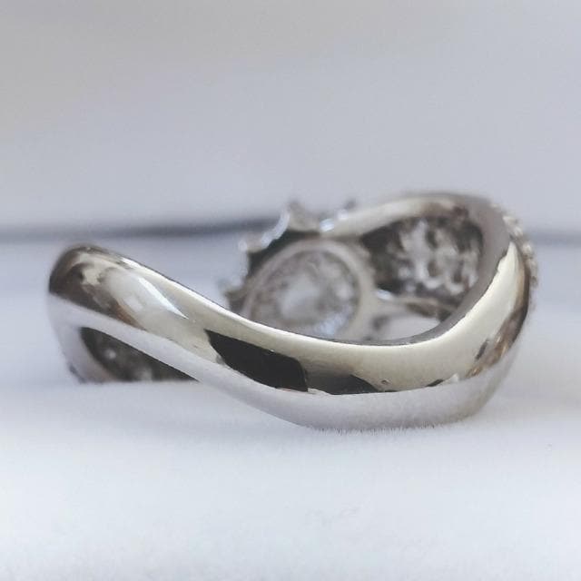 _Ch pF O Pt900 1.18ct 0.35ct 8.8g  ANZT[/v 