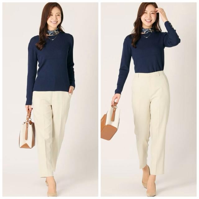 Vi ANCHOR WOMAN uN[lbNvI[o[ M m̐R  t@bV 