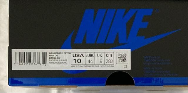 NIKE Air Jordan1 Retro High OG Royal Reimagined CC}Wh Vi 28  uh 