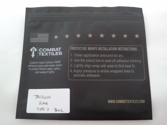 GAK COMBAT TEXTILES ی색bv RMR Type2 Bottuns Cut Black   