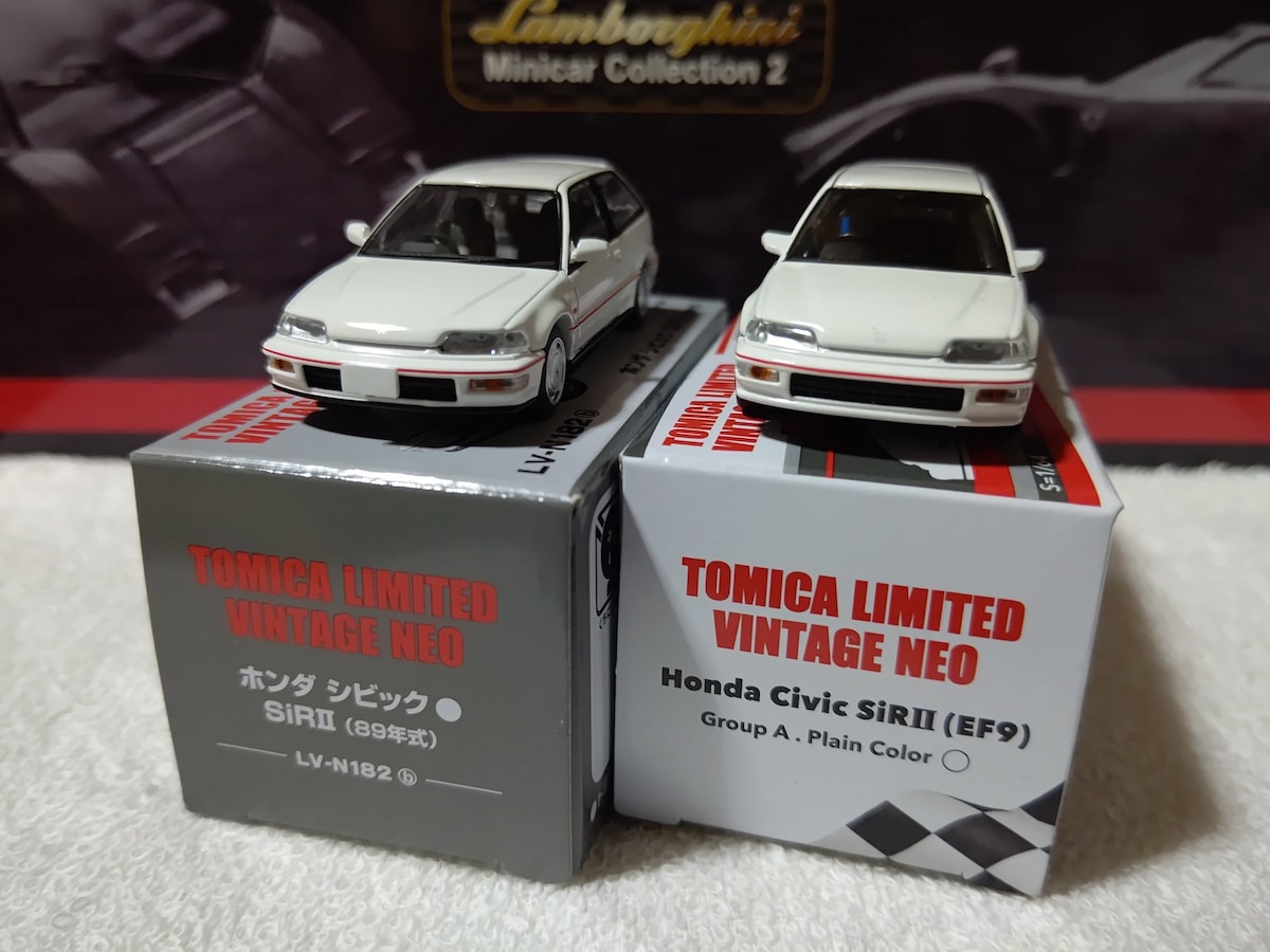 TLV グランドシビック SIRⅡ 改 TLV グランドシビック SiRⅡ EF9 白 Gr.A:模型/ミニチュア