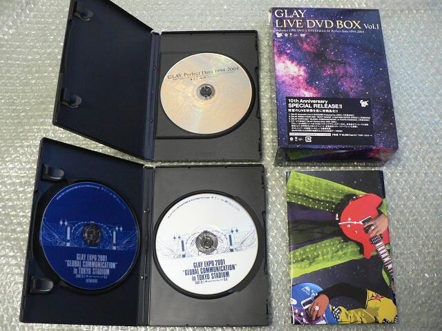 7gGLAY LIVE DVD-BOX vol.1`includes LIVE DVD 3 Title & Perfectc  ^gObY 