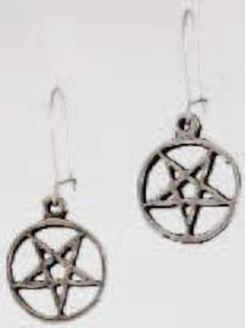 AzureGreen Inverted Pentagram piercet䊐   ANZT[/v 